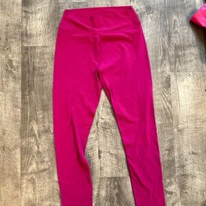 Worn once good condition, scrunch leggings, color:grape,size: 8